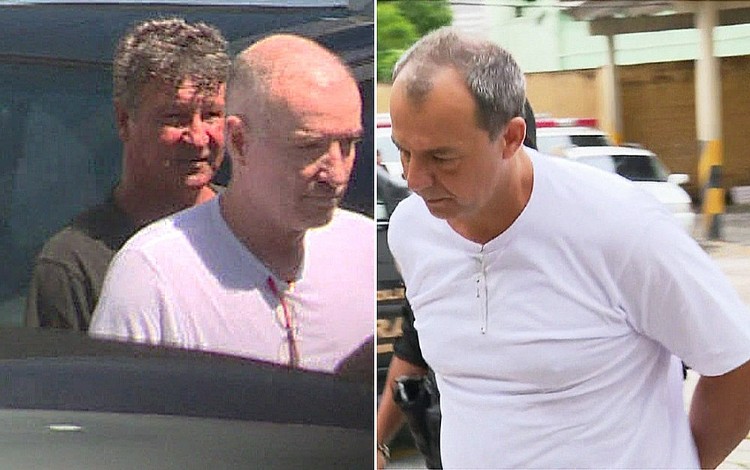 Eike Batista foi preso na Operação Eficiência e Sérgio Cabral na Operação Calicute (Foto: G1 Rio)