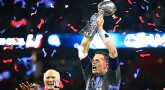 Tom Brady celebra vitória dos Patriots | Mark J. Rebilas-USA TODAY Sports/Reuters