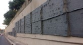 Jardim será montado onde Doria apagou grafites | Fernanda Albino/Rádio Bandeirantes