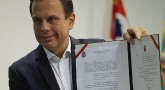 Doria sancionou lei antipichação | Nelson Antoine/Agif/Folhapress