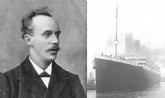 Pastor John Harper e o Titanic no porto de Southampton em 10 de abril de 1912 I Foto: Wikipédia