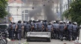 PM usou bombas de gás | Danilo Verpa/Folhapress