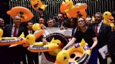 Deputados de oposição protestam contra projeto de lei da terceirizaçâo Z. RIBEIRO/CÂMARA DOS DEPUTADOS