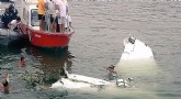 Equipes trabalham no resgate dos corpos do acidente aéreo em Paraty l Reprodução/Twitter Aeroagora