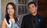 Rosangela (esquerda) ao lado do marido, Sérgio Moro (direita) (Foto: MARCOS DE PAULA/ESTADÃO)