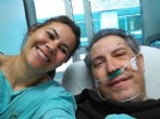 Rafael Henzel postou a foto em uma rede social ao lado da mulher, Jussara (Foto: Rafael Henzel/Arquivo pessoal)