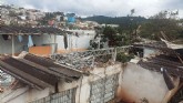 Vendaval causa desabamento em igreja da Quadrangular em Jarinu